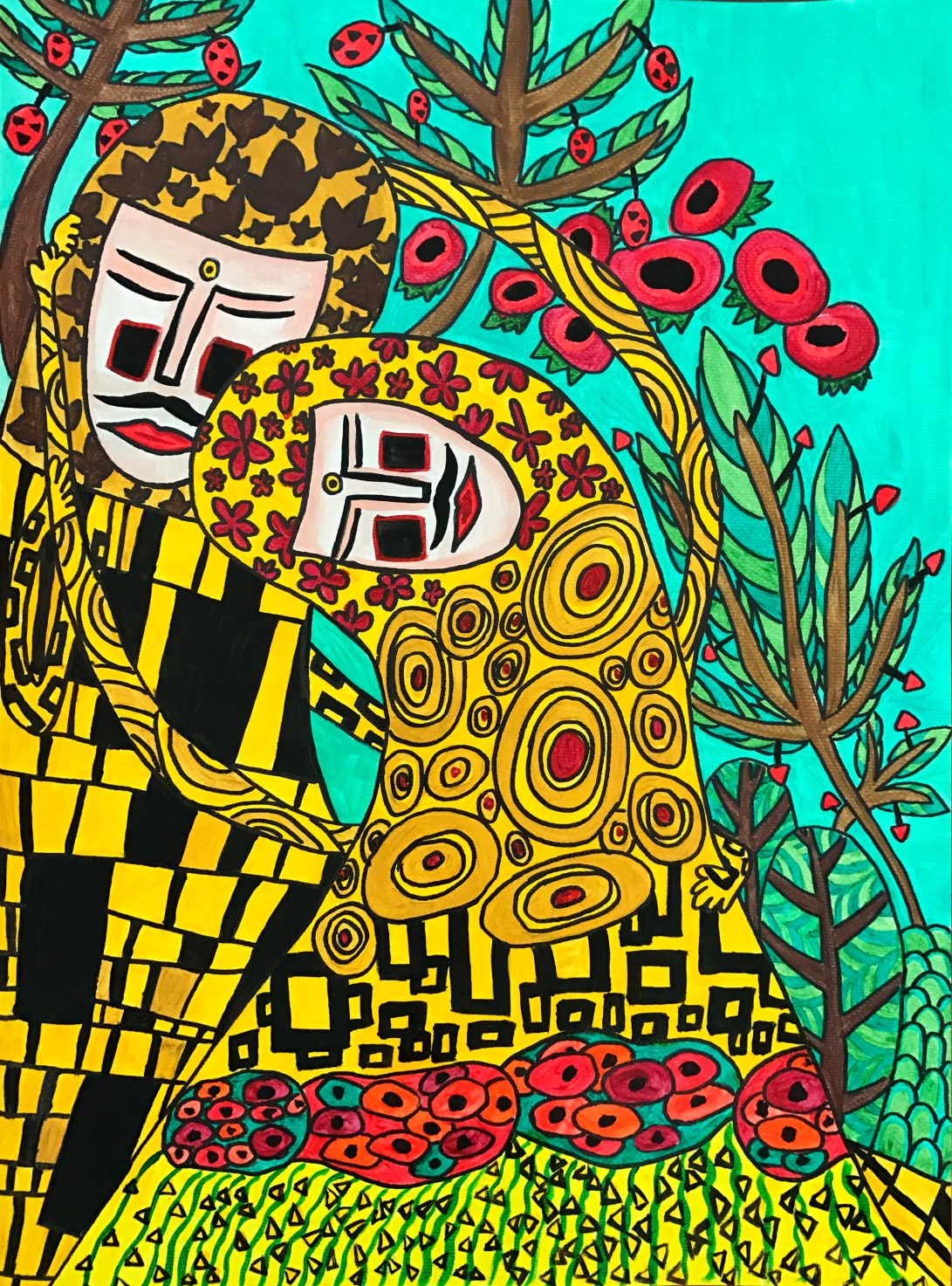 the Persian Princess in Klimt