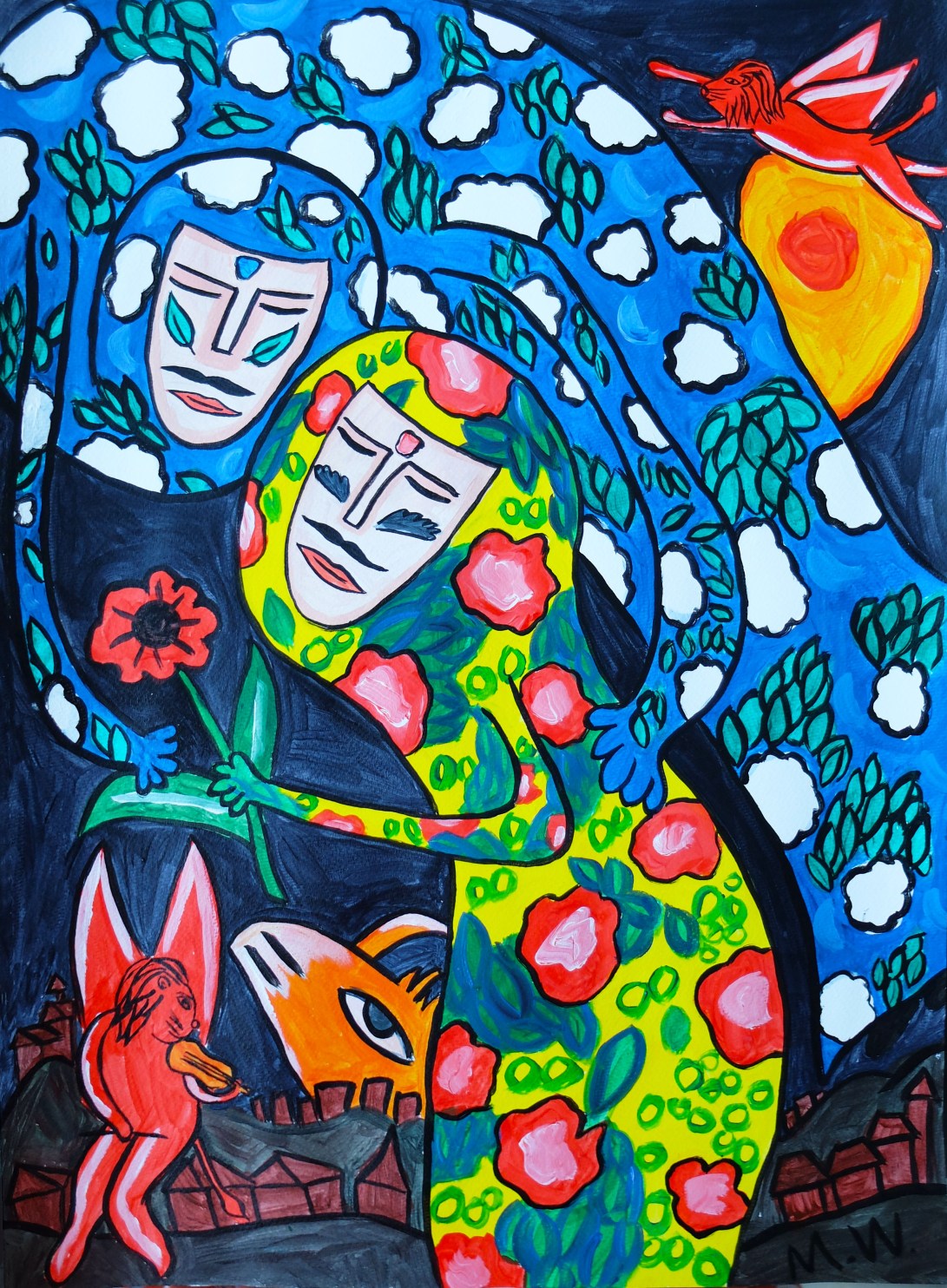 the persianprincess in Chagall